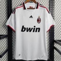 2009/10 ACM Away White Retro Soccer jersey