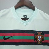2021 Portugal Away White Fans Soccer jersey