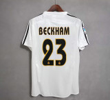 2004/05 R MAD Home White Retro Soccer jersey