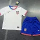 2024 USA Home White Fans Kids Soccer jersey