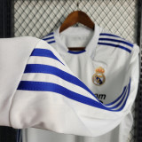 2010/11 R MAD Home White Retro Long Sleeve Soccer jersey