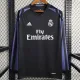 2016/17 R MAD 3RD Black Retro Long Sleeve Soccer jersey