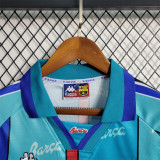 1996/97 BAR Away Blue Retro Soccer jersey