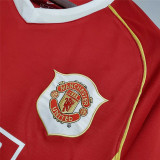 2006/07 Man Utd Home Red Retro Soccer jersey