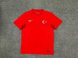 2024 Turkey Away Red Fans Soccer jersey