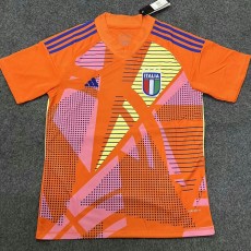 2024 Italy GKO Orange Fans Soccer jersey