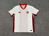 2024 Canada Away White Fans Soccer jersey