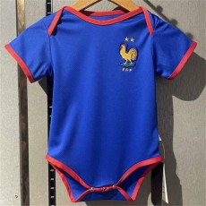 2024 France Home Blue Baby Jersey