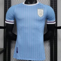 2024 Uruguay Home Blue Player Soccer jersey