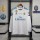 2017/18 R MAD Home White Retro Long Sleeve Soccer jersey