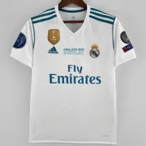 2017/18 R MAD Home White Retro Soccer jersey