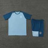 2024/25 Man City Blue Training Shorts Suit