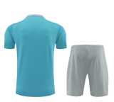 2024/25 A MAD Blue Training Shorts Suit