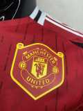 2024/25 Man Utd Home Red Player Soccer jersey