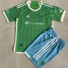 2024/25 Seattle Sounders FC Home Green Fans Kids Soccer jersey