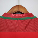 2016 Portugal Home Red Retro Soccer jersey