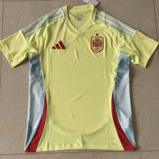 2024 Spain Away Yellow Fans Soccer jersey