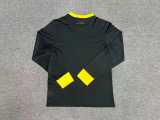 2024/25 AIK Solna Commemorative Edition Black Fans Long Sleeve Soccer jersey