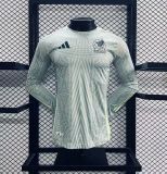 2024 Mexico Away Green Player Long Sleeve Soccer jersey