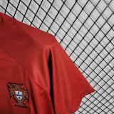 2022 Portugal Home Red Fans Soccer jersey