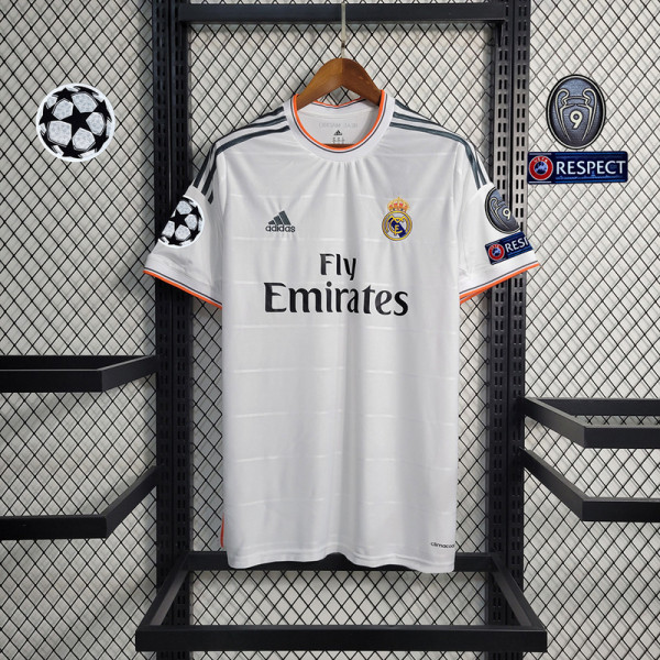 2013/14 R MAD Home White Retro Soccer jersey