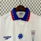1998 CD Universidad Catolica Home White Retro Soccer jersey