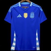 2024 Argentina Away Blue Fans Soccer jersey