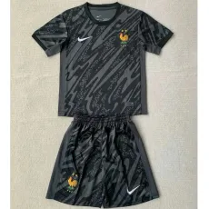 2024 France GKR Gray Fans Kids Soccer jersey