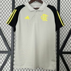 2024/25 Flamengo Gray Polo Jersey
