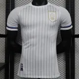 2024 Uruguay Away White Player Soccer jersey