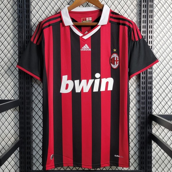 2009/10 ACM Home Red Retro Soccer jersey