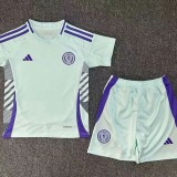 2024 Scotland Away White Fans Kids Soccer jersey