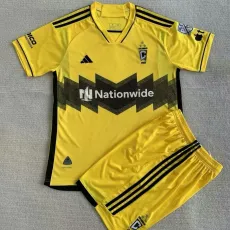 2024/25 Columbus Crew SC Home Yellow Fans Kids Soccer jersey