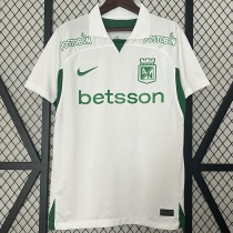 2024/25 Atletico Nacional Away White Fans Soccer jersey