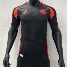 2024 Colombia Away Black Player Soccer jersey