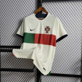 2022 Portugal Away White Fans Soccer jersey