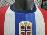 2024 Norway Home Red Player Soccer jersey