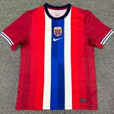 2024 Norway Home Red Fans Soccer jersey