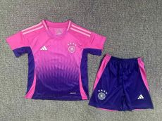 2024 Germany Away Purple Fans Kids Soccer jersey