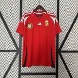 2024 Hungary Home Red Fans Soccer jersey
