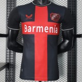 2024/25 Bayer 04 Leverkusen Home Black Player Soccer jersey