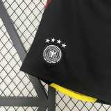 2024 Germany Home Black Fans Soccer Shorts