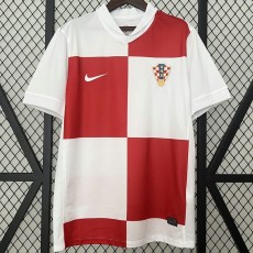2024 Croatia Home Red Fans Soccer jersey