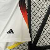 2024 Germany Home White Fans Soccer Shorts