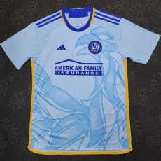 2024/25 Atlanta United Away Blue Fans Soccer jersey