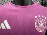 2024 Germany Away Purple Player Long Sleeve Soccer jersey