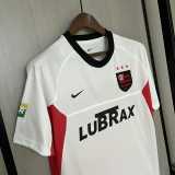 2001/02 Flamengo Away White Retro Soccer jersey