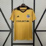 2024/25 Colo-Colo 4RD Yellow Fans Soccer jersey