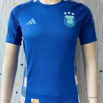 2024 Argentina Away Blue Player Soccer jersey