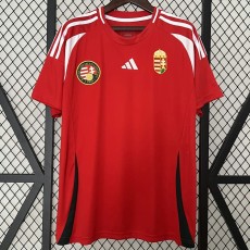 2024 Hungary Home Red Fans Soccer jersey